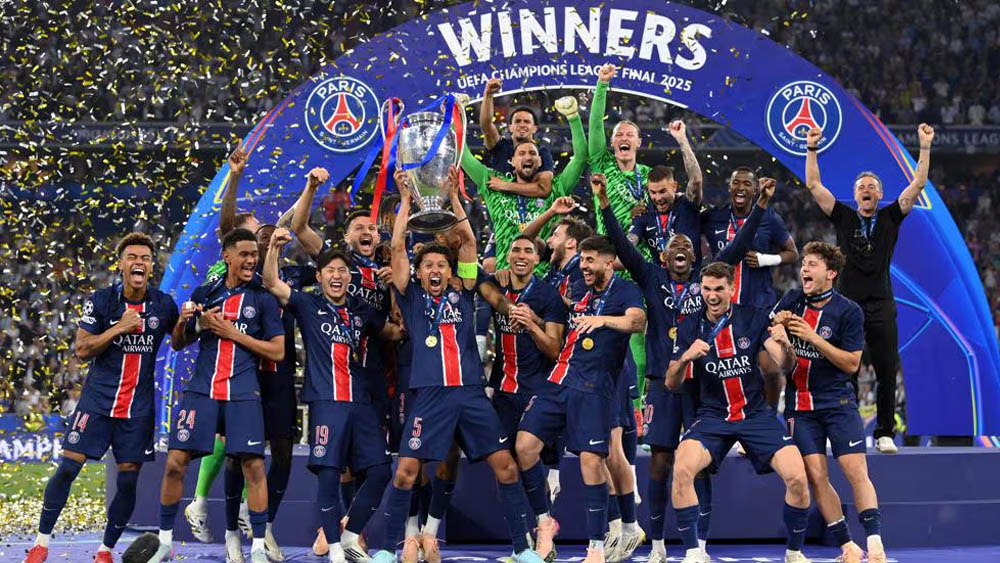 Winnaars Champions League 2024/2025: Paris Saint-Germain